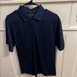 Nike Blue Polo Shirt Classic Design